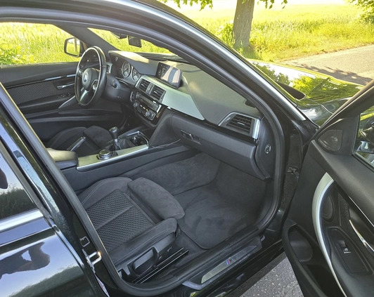 BMW Seria 3 cena 74900 przebieg: 141000, rok produkcji 2015 z Leszno małe 211
